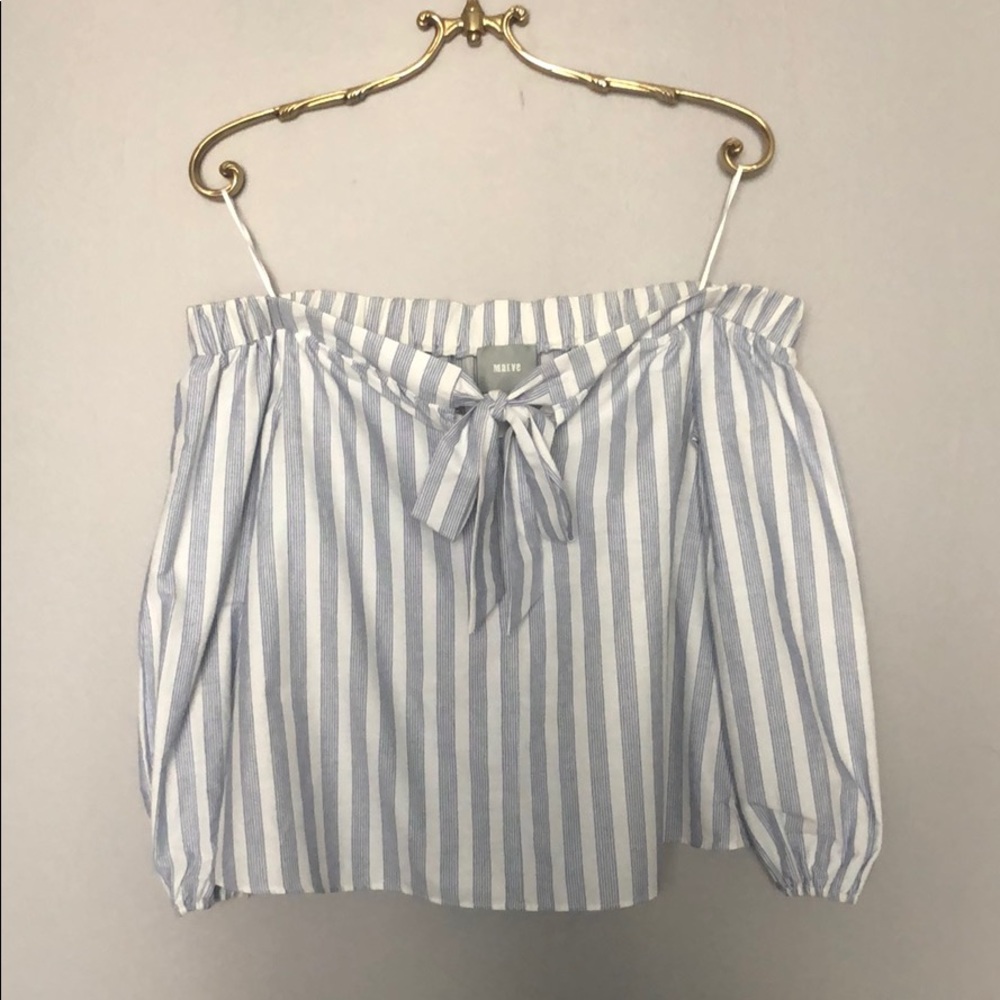 NWT Maeve off the shoulder blouse